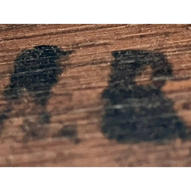 A. Brandt Ranch Oak Upholstered Dining Chairs For Sale - Image 9 of 12