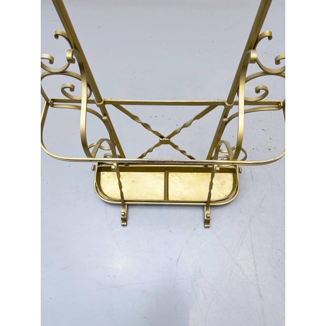 Cold-Forged Iron Wardrobe from G. Fluss, 1956 For Sale - Image 18 of 18