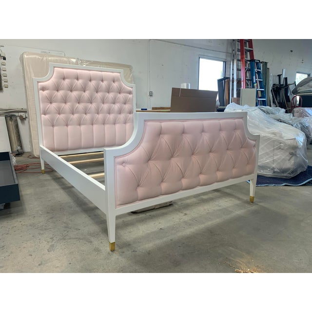 Gramercy Tufted Queen Bed Chairish