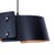 Black Glipa Flush Mount in Black Brass by Jesper Ståhl for Konsthantverk For Sale - Image 8 of 12