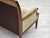Danish 2-Seater Highback Sofa in Furniture Velour and Lacquered Teak Wood, 1950s For Sale - Image 9 of 18