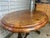 An outstanding English or Scottish Victorian era Burl Walunt inlay oval serving table. Original surface with a beautiful...