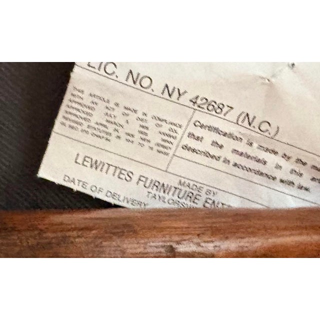 Mid-Century Modern Lewittes Furniture 1970s Rattan Desk W/ Chair For Sale - Image 3 of 12