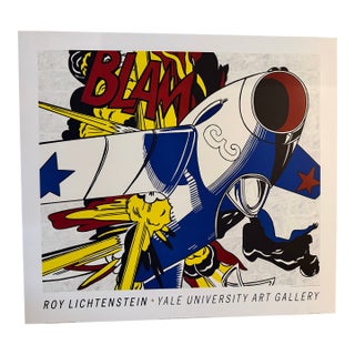 Blam - Yale University Art Gallery, 1991, Copyright Roy Lichtenstein, Springdale Graphics, 1991, Printed in u.s.a Sg2232 For Sale