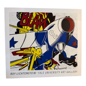Blam - Yale University Art Gallery, 1991, Copyright Roy Lichtenstein, Springdale Graphics, 1991, Printed in u.s.a Sg2232