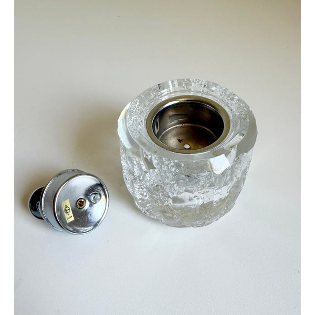 Mid-Century Modern Mid-Century Ice Cube Table Lighter For Sale - Image 3 of 9
