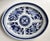 Blue Antique Chinese Fitzhugh Blue & White 17" Platter For Sale - Image 8 of 8