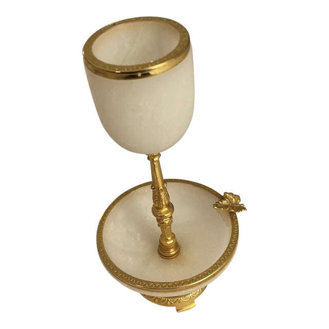 Vintage Hollywood Regency Cigarette Holder & Ashtray For Sale