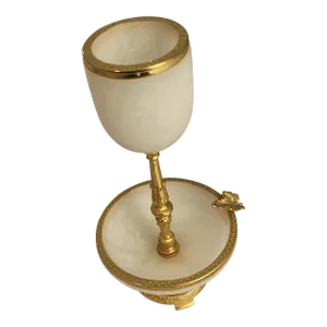 Vintage Hollywood Regency Cigarette Holder & Ashtray