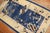Folk Art Early 20th Century Zabihi Collection Chinese Blue Scatter Size Rug - 2'6" x 4'2" For Sale - Image 3 of 6