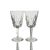 This pair of authentic Waterford Crystal Lismore water goblets was produced in Ireland during the Late 20th Century....
