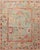 Decorative Seafoam Color Turkish Oushak Design Modern Contemporary Rug For Sale