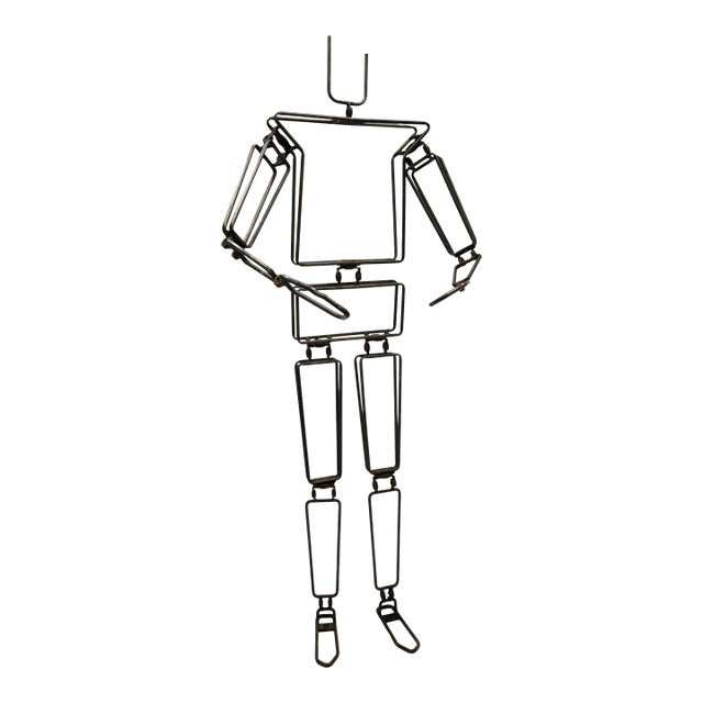 Early 20th Century Articulating Tubular Steel Mannequin For Sale