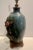 Ceramic Vintage Art Pottery Stoneware Lamp With Applied Currents and Squirrels For Sale - Image 7 of 11