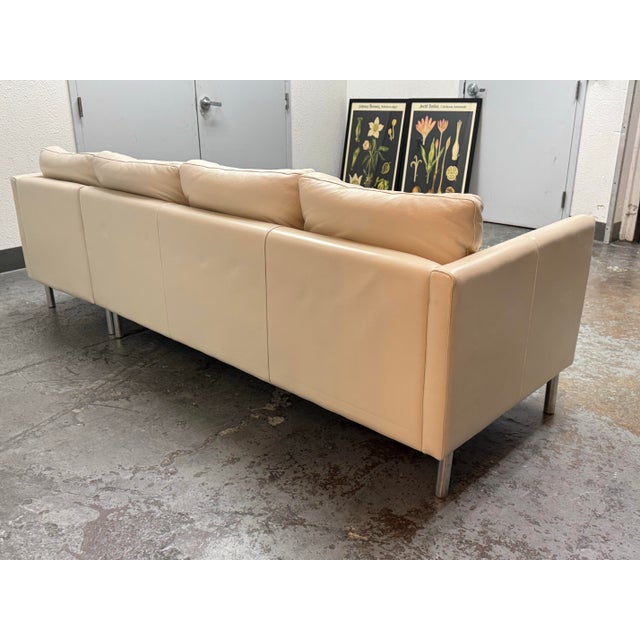 Room & Board Leather Sectional For Sale In San Francisco - Image 6 of 12