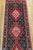 Black Vintage Persian Bidjar Runner, Hand-Knotted Wool, Geometric Pattern, Navy & Red, 3x10 For Sale - Image 8 of 15