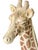 American Vintage 1970s Marwal Seated Giraffe Sculpture – Hand-Painted Boho Folk Art Figurine For Sale - Image 3 of 17