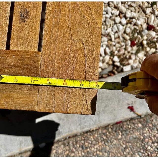 Late 20th Century Gloster Teak Backless Bench and Coffee Tables, 3 Pieces For Sale In San Francisco - Image 6 of 10