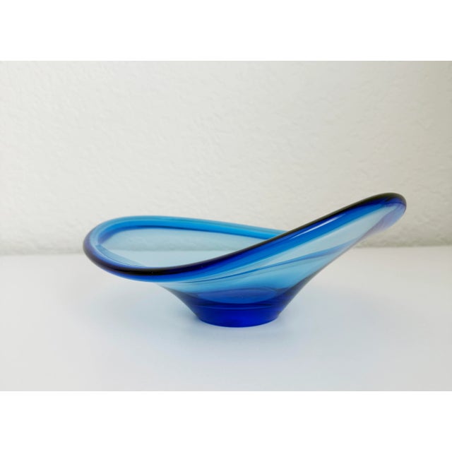 1990s Vintage 1990's Lotta Pettersson for Ikea Art Glass Bowl For Sale - Image 5 of 8