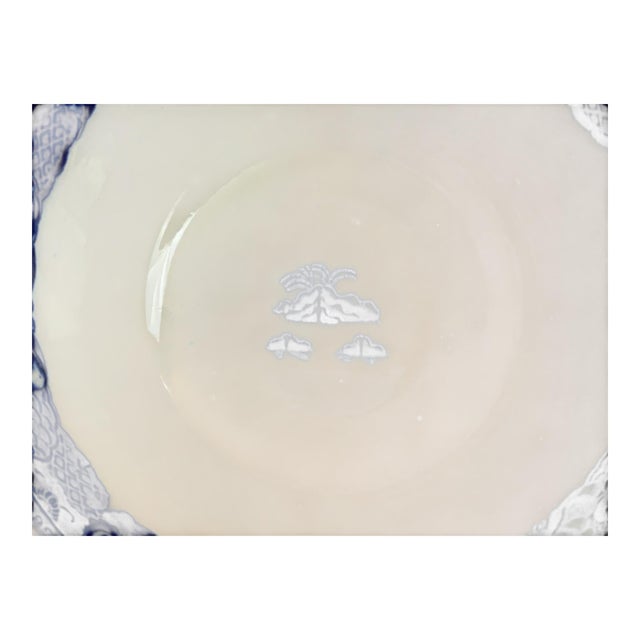 Ceramic Antique Wedgwood Blue Willow Bowl For Sale - Image 7 of 9