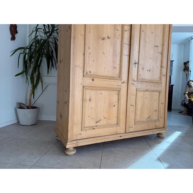 Gründerzeit Farmhouse Cupboard in Softwood For Sale - Image 10 of 13