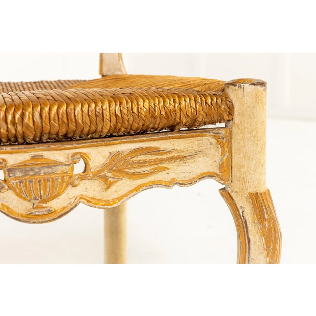 French Painted Chairs, 1940s, Set of 8 For Sale - Image 11 of 14