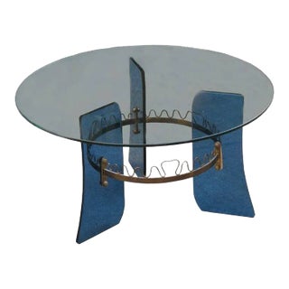 1960s Italian Art Modern Coffee Table For Sale