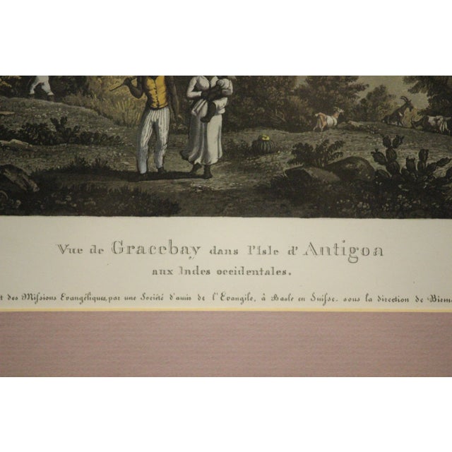 Johann Hürlimann (1793-1850), after L. Stobwasser Vue de Gracebay dans l'Isle d'Antigoa aux Indes occidentales PUBLISHER:...
