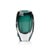 Albi Emerald Cut Glass Vase, 6.5" For Sale - Image 4 of 4