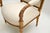 Antique French Carved Giltwood Armchair, 1860s For Sale - Image 10 of 11