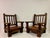 Set of Brutalist Oak Armchairs, 1960s For Sale - Image 10 of 18