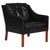 Black Model 2207 Lounge Chair by Børge Mogensen for Fredericia For Sale - Image 8 of 8