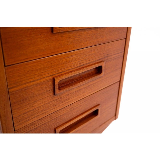 Vintage Danish Teak Desk, 1960s For Sale - Image 9 of 13