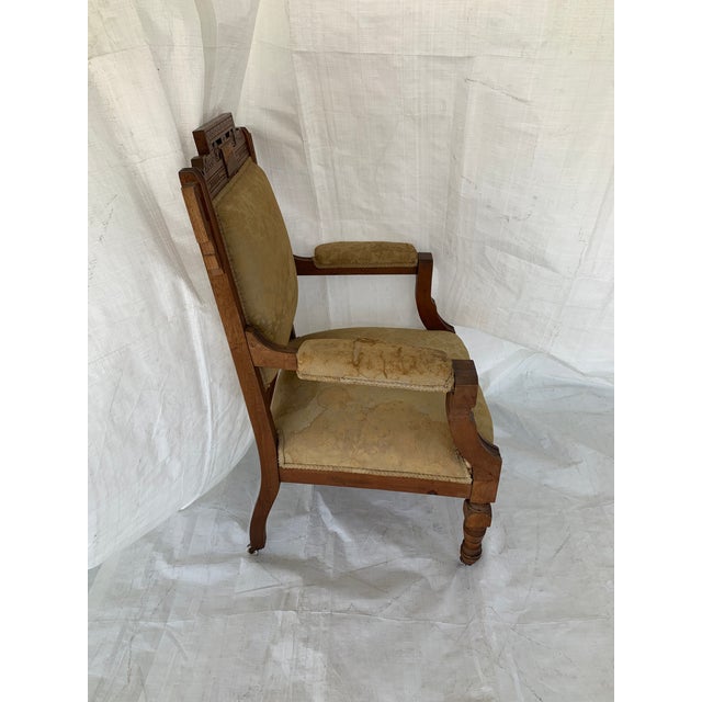 19th Century Antique Victorian Eastlake Chair Chairish