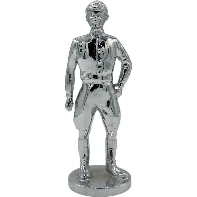 Vintage Louis Lejeune Equestrian Horse Jockey Car Mascot For Sale In Washington DC - Image 6 of 12