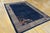 Antique Chinese - Art Deco Blue 1920s Rug, Circa Date: 1920s. This exceptional example of Chinese Art Deco weaving...