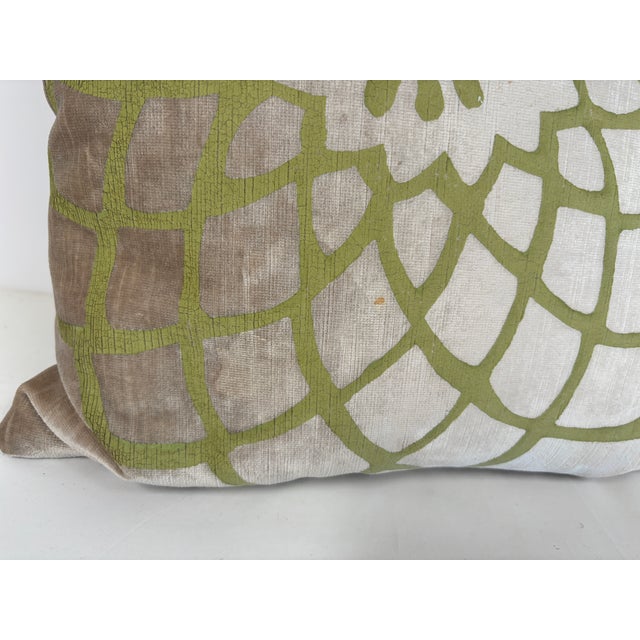 Velvet Throw Pillow by Gabraith & Paul For Sale - Image 11 of 13