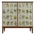 Swedish Modern Flora Cabinet with Illustrations by C.A.M Lindman, 1940s For Sale