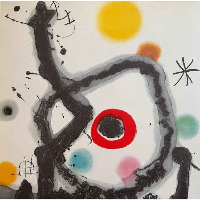 Fine Art Print by Joan Miró 1972, Société Internationale D’Art, Paris Printed in France From the Portfolio: Aquatints,...