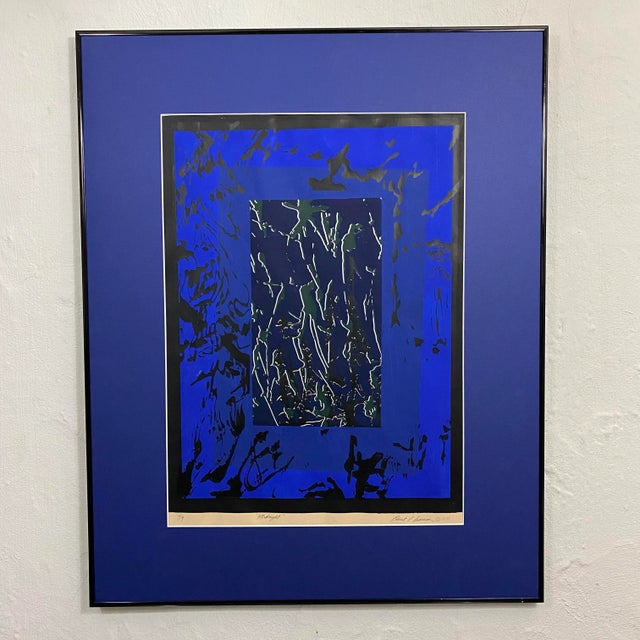 1975 Robert Levenson "Midnight" Silkscreen Original For Sale - Image 13 of 13