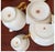 Ceramic Japanese Okura Oac Espresso Tea Set Cups Sugar Creamer - 18 PCS For Sale - Image 7 of 8
