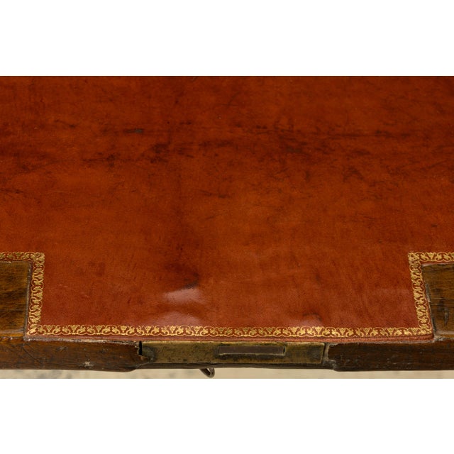 Wood Late 18th Century French Louis XVI Walnut Secretary Desk With Marble Top For Sale - Image 7 of 18