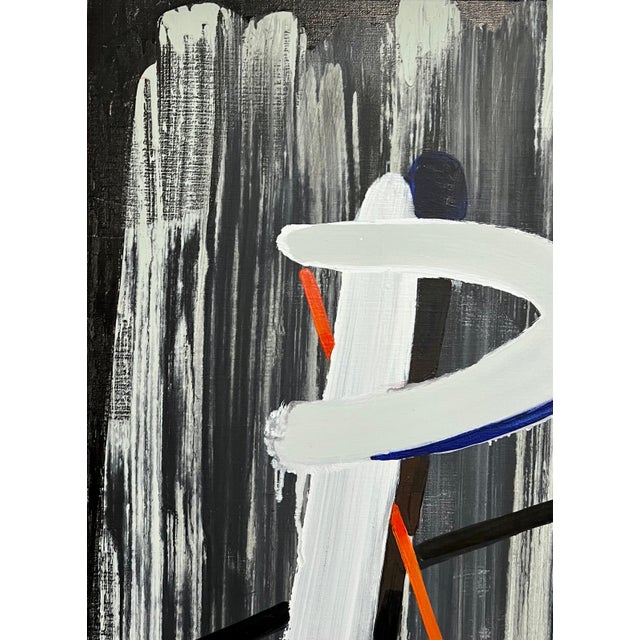 Textile Ellen De Meutter, PAINT Abstract Belgian Contemporary Oil Painting Ellen De Meutter Woman Artist, 2007 For Sale - Image 7 of 11