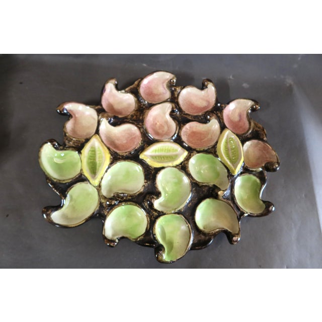 Oyster Set from Vallauris, 1970s, Set of 10 For Sale - Image 9 of 11