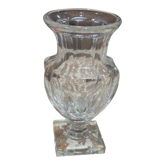 Baccarat Marie Louise Crystal Vase For Sale