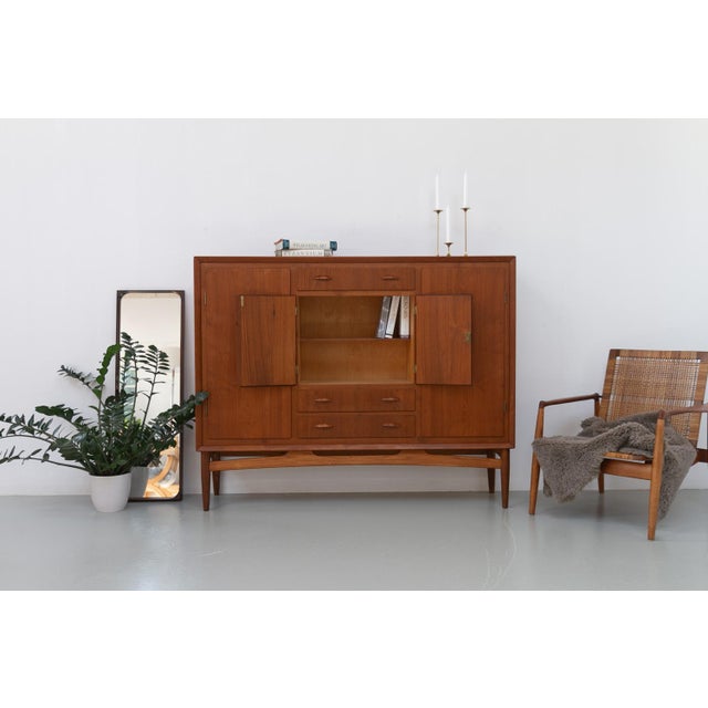 Danish Modern Teak Sideboard, 1950s For Sale - Image 18 of 18