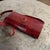 Step into the world of retro glamour with this stunning Vintage Textured Red Leather Shoulder Bag, crafted in the late...