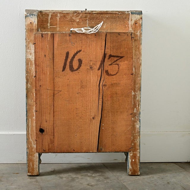 19th Century French 19th Century Petite Neoclassical Trumeau For Sale - Image 5 of 9