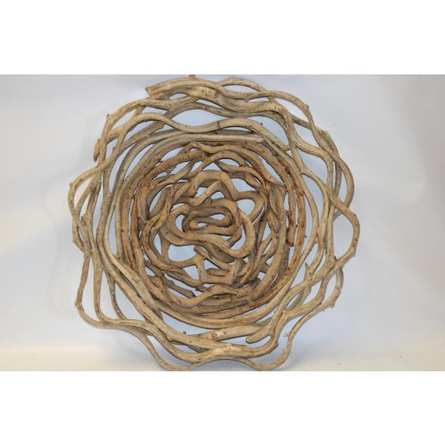 Vine Disc Organic Wall Art Med. B For Sale - Image 9 of 13