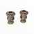 Antique Pair Edmé Samson Paris Chelsea-Style Porcelain Bird Potpourri Urns C. 1885-1920 For Sale - Image 4 of 8